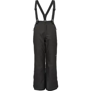 Lewro BERKLEY Detské lyžiarske nohavice, čierna, veľkosť 116-122