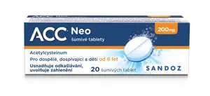 ACC NEO 200 mg 20 šumivých tablet