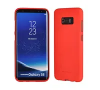 Pouzdro Mercury Soft feeling Samsung Galaxy A8 2018, red