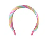 Dětská čelenka do vlasů Invisibobble Kids Hairhalo Rainbow Crown + dárek zdarma