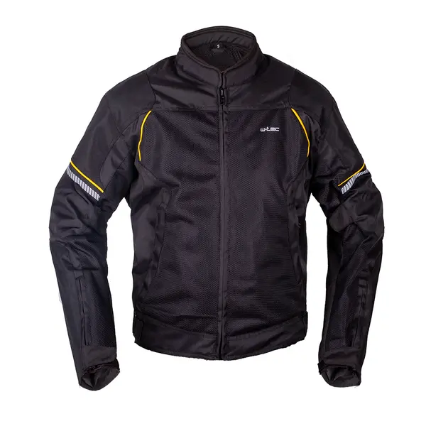 Letní moto bunda W-TEC Martix černo-žlutá M