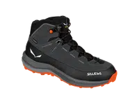 Salewa JR MTN TRAINER 2 MID PTX EU 30, Onyx/Alloy Dětské trekové boty