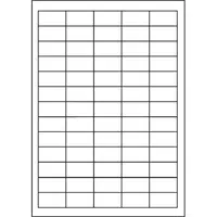 Samolepicí etikety 38 x 21,2 mm, 65 etiket, A4, 100 listů