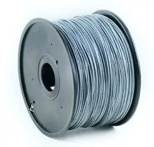 Gembird 3DP-ABS1.75-01-S, 3D filament, ABS, 1,75mm, 1000g, Stříbrný (Silver)