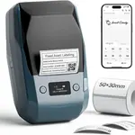 Niimbot M2-H Smart 1BC13121602 mobilní tiskárna štítků, modrá + role štítků 230 ks