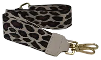 NovaKabelka.cz Látkový přídavný popruh leopardo secondo