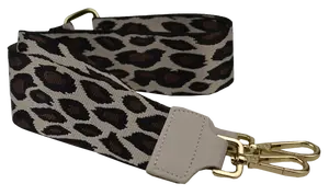 NovaKabelka.cz Látkový přídavný popruh leopardo secondo