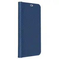 Forcell Luna Carbon flipové pouzdro Apple iPhone 12 mini navy