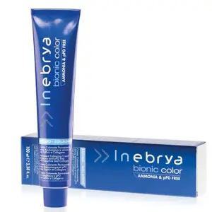 Barva na vlasy Inebrya Bionic 100 ml - 1/0 černá (776101) + dárek zdarma