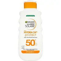 Garnier Opalovací mléko SPF 50 Ambre Solaire Hydra 24h Protect (Very High Protection Milk) 175 ml