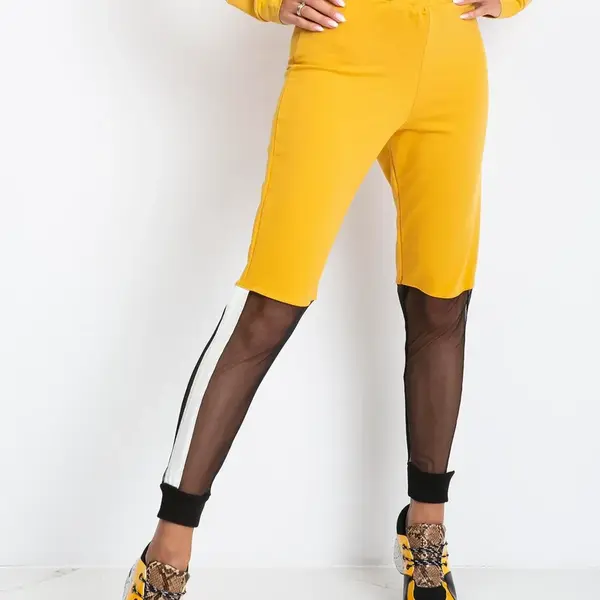 Sweatpants-23-DR-2300.64-Dark Yellow