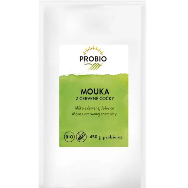 PROBIO Mouka z červené čočky BIO 450 g