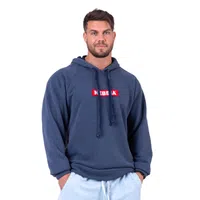 Pánská mikina s kapucí Nebbia Red Label 149 Dark Blue M