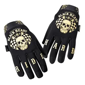 Moto rukavice W-TEC Black Heart Restarter černá S