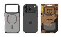 Zadní kryt Tactical MagForce Hyperstealth 2.0 pro Apple iPhone 17 Pro, černá-teplá hnědá