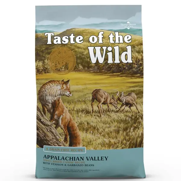 TASTE OF THE WILD Appalachian Valley Small Breed granule pro psy, Hmotnost balení: 2 kg