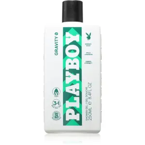 Playboy Gravity 0 sprchový gel 3 v 1 pro muže 250 ml