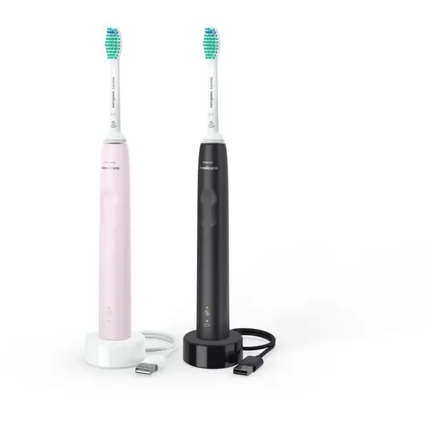 Philips Sonicare 3100 HX3675/15 elektrická zubná kefka 2 ks