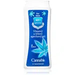 Bione Cosmetics Men Cannabis + Taurine sprchový gél na telo a vlasy 200 ml