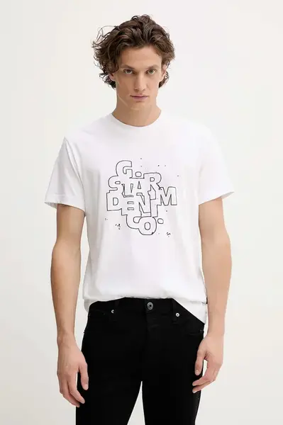 Bavlněné tričko G-Star HD print