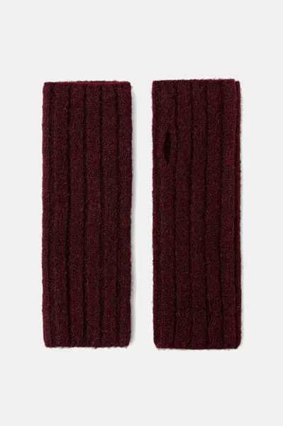 Rukavice bez prstů s příměsí vlny Medicine