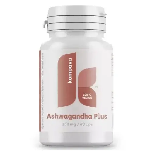KOMPAVA Ashwagandha plus 350 mg 60 kapsúl
