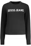 GUESS JEANS WOMEN'S BLACK SWEATER