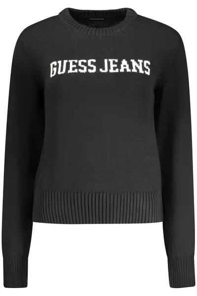 GUESS JEANS WOMEN'S BLACK SWEATER