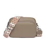 Dámska malá crossbody kabelka béžová
