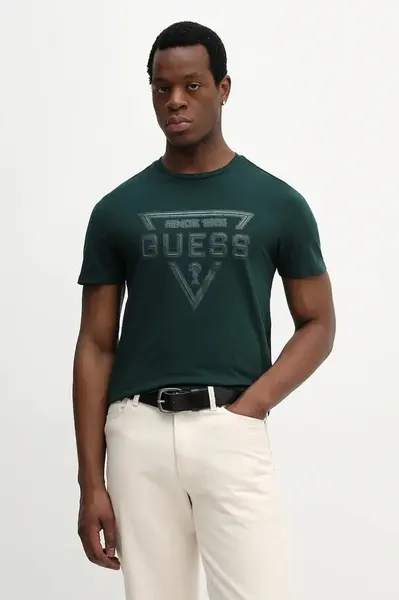 Bavlněné tričko Guess