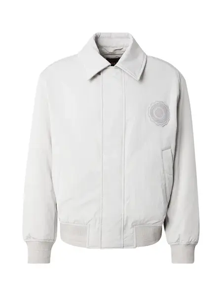 BOSS Prechodná bunda 'Ohot'  svetlosivá