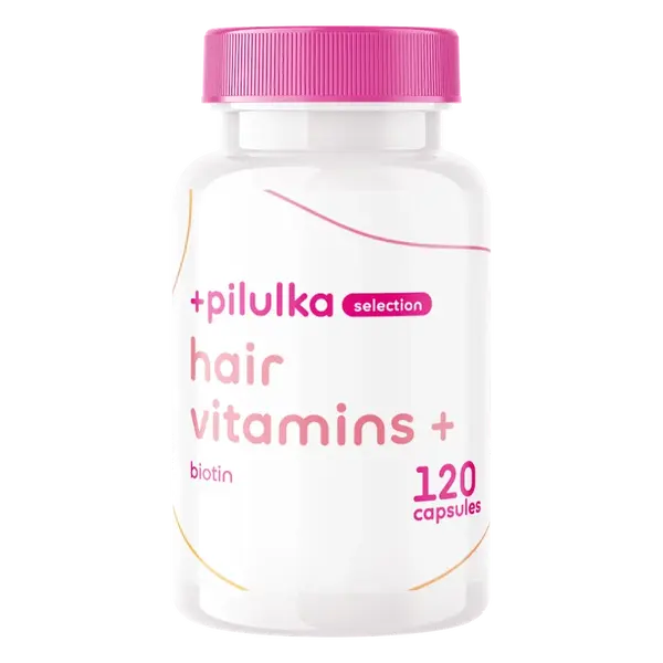 PILULKA SELECTION Vitamíny na vlasy Forte 120 tablet