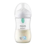 PHILIPS AVENT Láhev Natural Response s ventilem AirFree 260ml, 1m+, slon