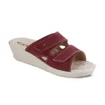 Dámské pantofle na klínku červené vel. 42