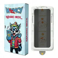 Wency Magic Box Privacy 5D Tvrzené sklo s jednoduchou aplikací, Xiaomi 14T, černé