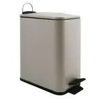 Spirella Spirella pedálový odpadkový kôš erik matná šedo-hnedá oceľ 5 l 10.21481