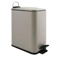 Spirella Spirella pedálový odpadkový kôš erik matná šedo-hnedá oceľ 5 l 10.21481