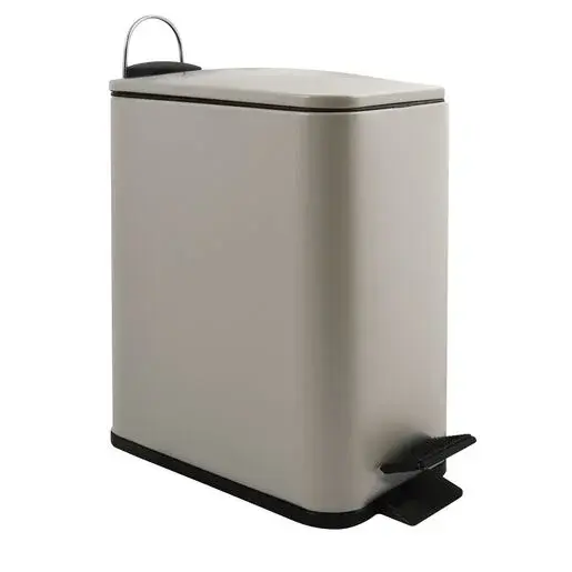 Spirella Spirella pedálový odpadkový kôš erik matná šedo-hnedá oceľ 5 l 10.21481