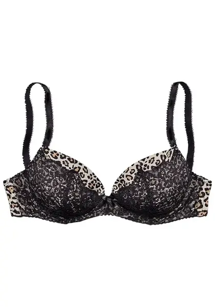 LASCANA Podprsenka  béžová / čierna