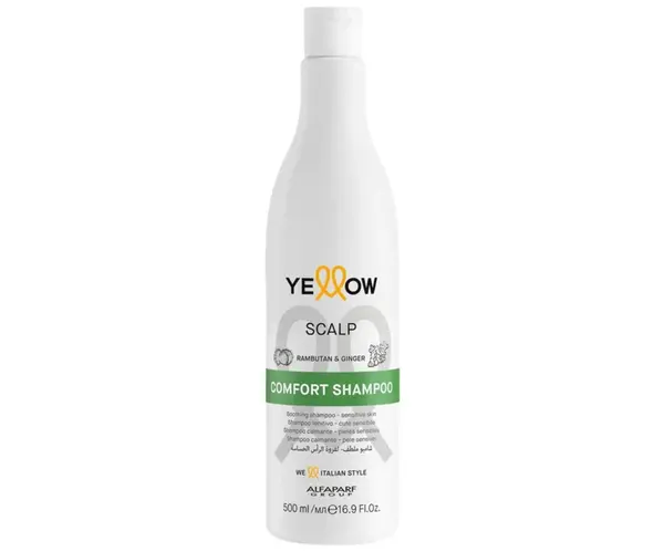 Zklidňující šampon pro citlivou pokožku hlavy Yellow Professional Scalp Comfort Shampoo - 500 ml + dárek zdarma