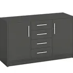 Komoda Genewa 2 - Grafit Barva korpusu: Grafit