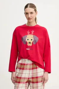 Pyžamové tričko s dlouhým rukávem United Colors of Benetton