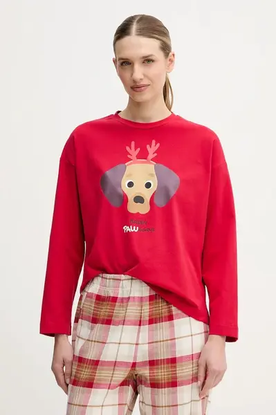 Pyžamové tričko s dlouhým rukávem United Colors of Benetton