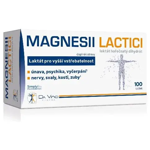 Magnesii lactici Da Vinci Pharma 100 tablet
