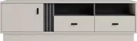 Televizní stolek AllMo AL6 Barva korpusu + barva dveří: Kašmír + Antracit