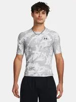 Under Armour Tričko UA HG IsoChill Prtd SS-GRY - Pánské