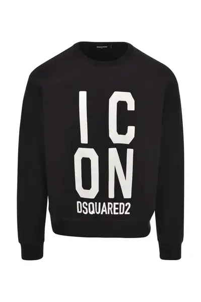 Čierna mikina Dsquared2 ICON