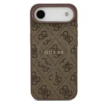 Zadní kryt Guess PU Leather 4G Colored Ring Magnetic pro Apple iPhone Air, hnědá