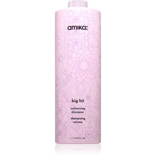 amika Big Hit Volumizing Shampoo objemový šampon 1000 ml