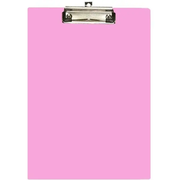 Desky s klipem A4 růžové